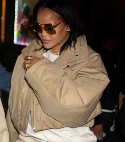 SoHo NYC 2026 Rihanna Khaki Jacket