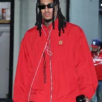 New York Knicks v Atlanta Hawks Jordan Clarkson Red Jacket