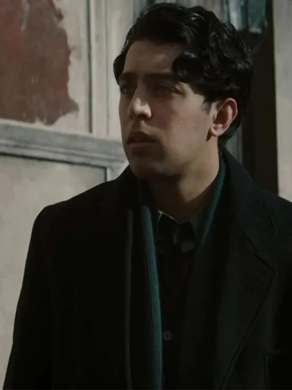 Nicholas Holland A Haunting in Venice Black Coat