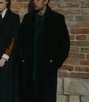 Nicholas Holland A Haunting in Venice Black Coat