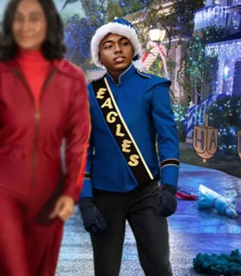 Nick Carver Candy Cane Lane Blue Jacket