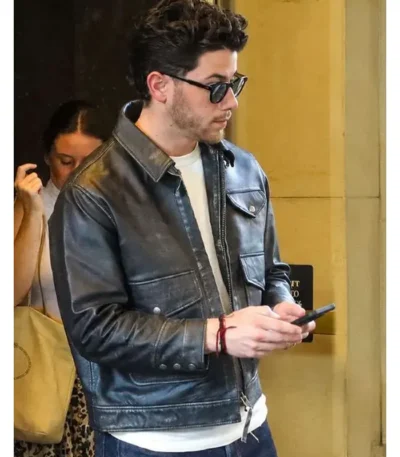 Power Ballad Nick Jonas Leather Jacket