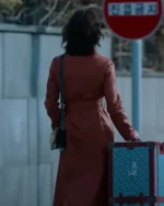 No In Ji The Trunk Red Trench Coat