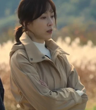 No In-ji The Trunk Beige Hooded Coat