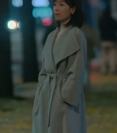 No In-ji The Trunk S01 Grey Wool Coat