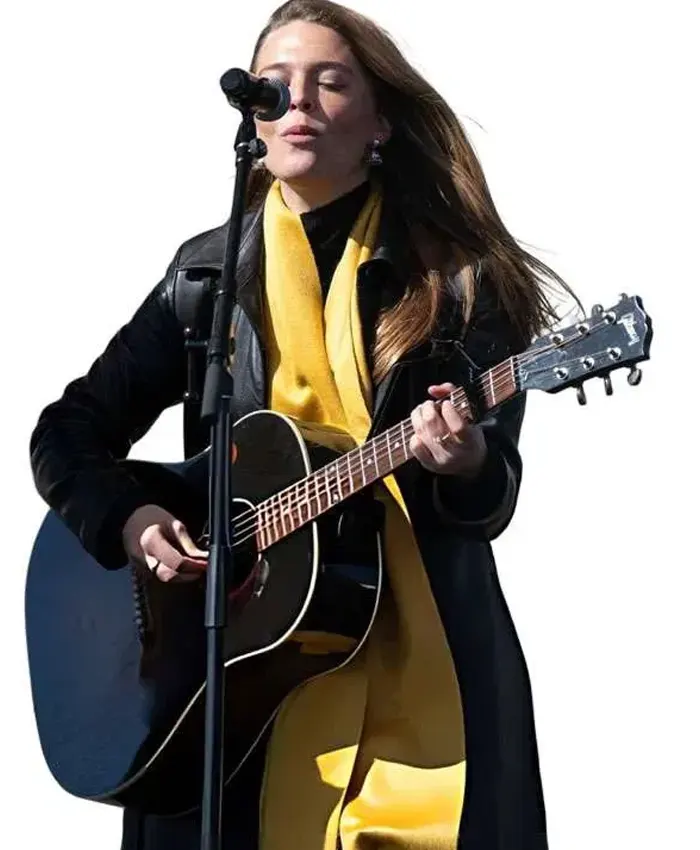 No Kings Rally Maggie Rogers Leather Coat No Kings Rally Maggie Rogers Leather Coat