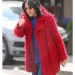 Noel Fielding Red Fur Coat