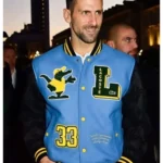 Novak Djokovic Lacoste Varsity Jacket