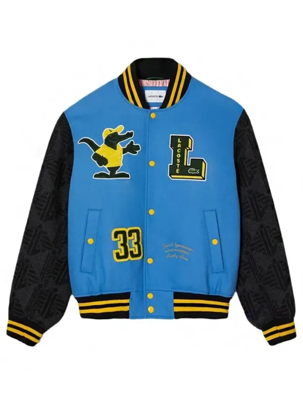 Novak Djokovic Lacoste Varsity Jacket