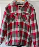 Kerry Fox Bay Of Fires Plaid Shacket
