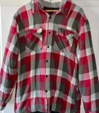 Kerry Fox Bay Of Fires Plaid Shacket