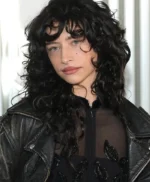 Odessa A’zion Vanity Fair Party Biker Leather Jacket