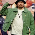 Oleksandr Usyk Press Conference 2026 Green Jacket