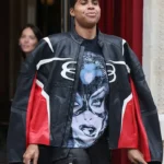 PFW 2026 EJ Johnson Moto Leather Jacket