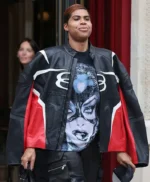PFW 2026 EJ Johnson Moto Leather Jacket
