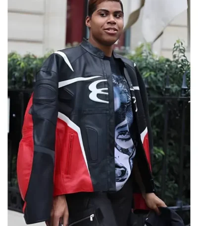 PFW 2026 EJ Johnson Moto Leather Jacket
