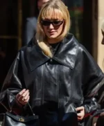 PFW 2026 Maika Monroe Jacket