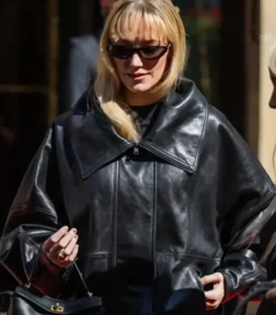 PFW 2026 Maika Monroe Jacket