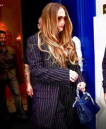 Paris Jennifer Lopez Pinstripe Suit