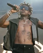 Paris 2026 Shallipopi Leather Vest