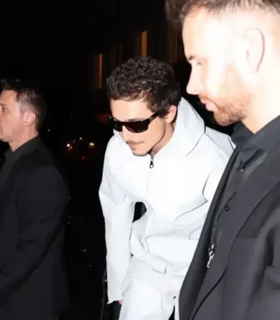 Paris 2026 Timothee Chalamet White Jacket