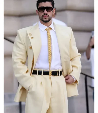 Paris Fashion Week 2026 Bad Bunny Suit