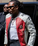 Paris Fashion Week 2026 Gunna Leather Jacket
