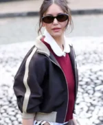 PFW 2026 Nina Dobrev Bomber Jacket