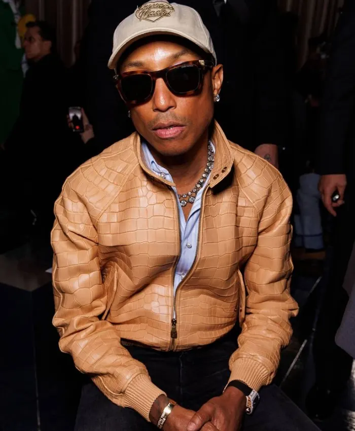 Paris Fashion Week 2026 Pharrell Williams Bomber Jacket Paris Fashion Week 2026 Pharrell Williams Bomber Jacket