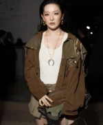 Paris Fashion Week Seulgi Brown Suede Jacket