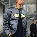 PFW 2026 Victor Wembanyama Black Varsity Jacket