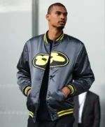 PFW 2026 Victor Wembanyama Black Varsity Jacket