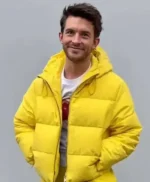 Jonathan Bailey Paris Runway Puffer Jacket