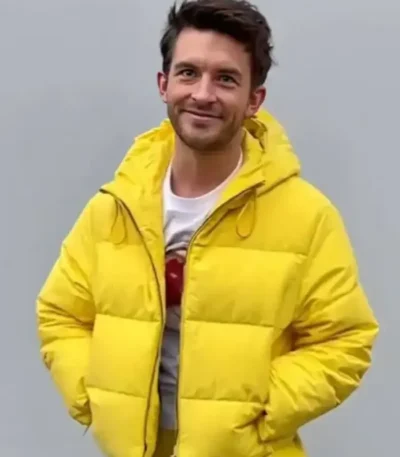 Jonathan Bailey Paris Runway Puffer Jacket