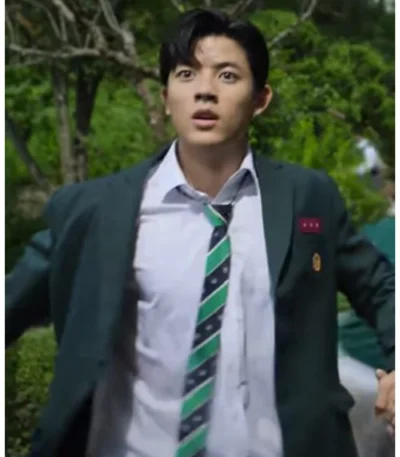 All Of Us Are Dead Lee Su-hyeok Green Blazer Jacket