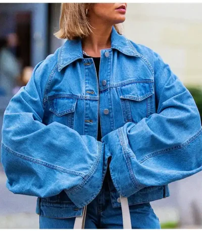 Patch May A Lifelong Love 2023 Blue Denim Jacket