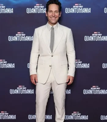 Paul Rudd Ant-Man and the Wasp: Quantumania White Suit