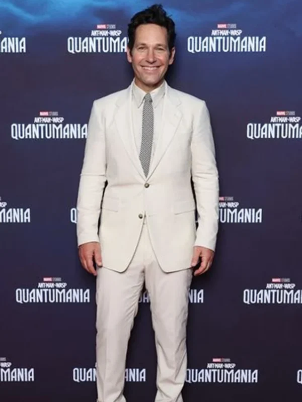 Paul Rudd Ant-Man and the Wasp: Quantumania White Suit