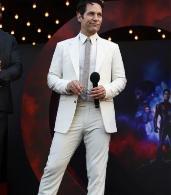 Paul Rudd Ant-Man and the Wasp: Quantumania White Suit