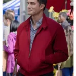 Peter Porte Notes of Autumn Red Zip Jacket