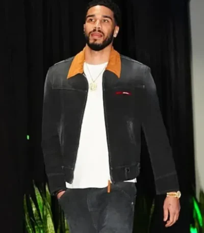 Philadelphia 76ers Vs Boston Celtics Jayson Tatum Denim Jacket