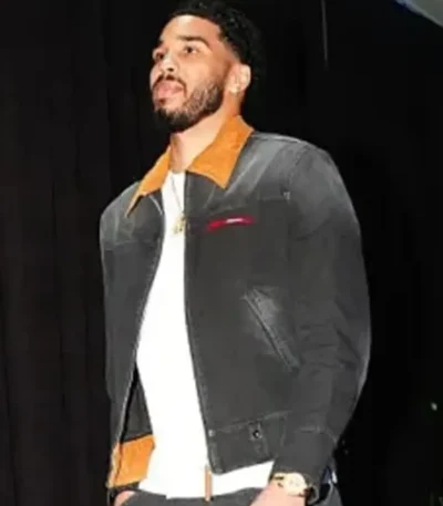 Philadelphia 76ers Vs Boston Celtics Jayson Tatum Denim Jacket