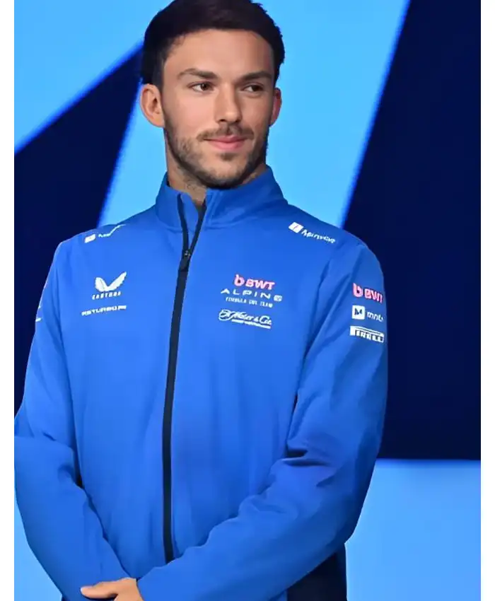 Pierre Gasly Dieppe Blue Jacket Pierre Gasly Dieppe Blue Jacket