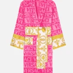 Pink Versace Robe