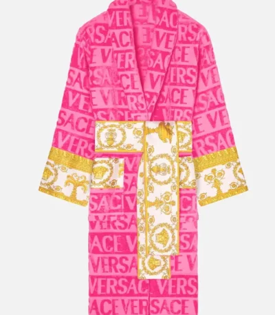 Pink Versace Robe