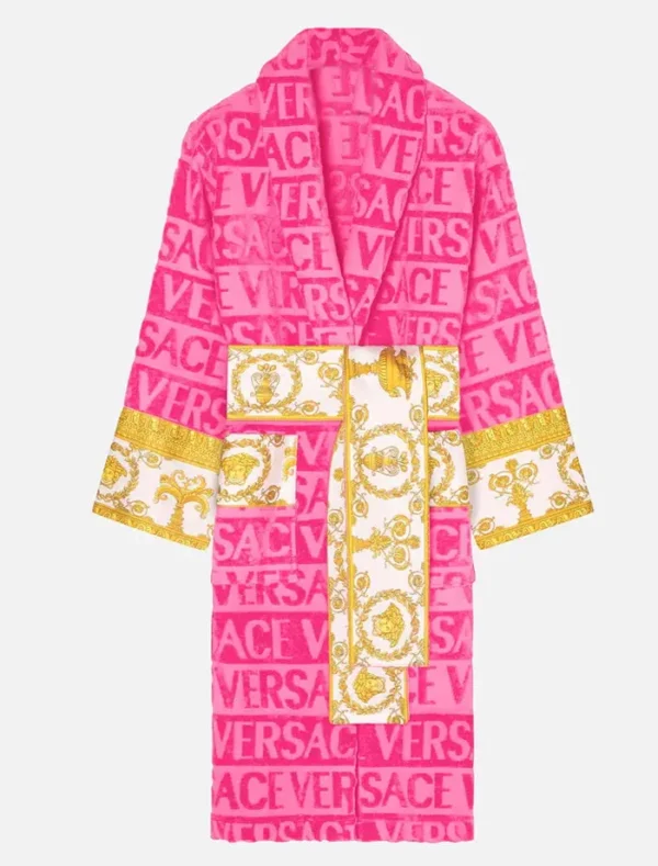 Pink Versace Robe