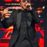 Pitbull I’m Back Tour Black Blazer