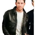 Power Ballad Nick Jonas Leather Jacket