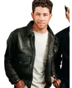 Power Ballad Nick Jonas Leather Jacket