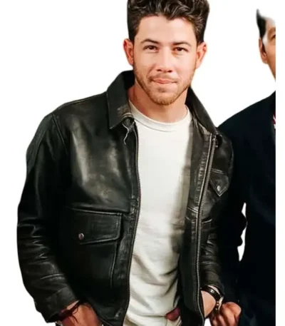 Power Ballad Nick Jonas Leather Jacket